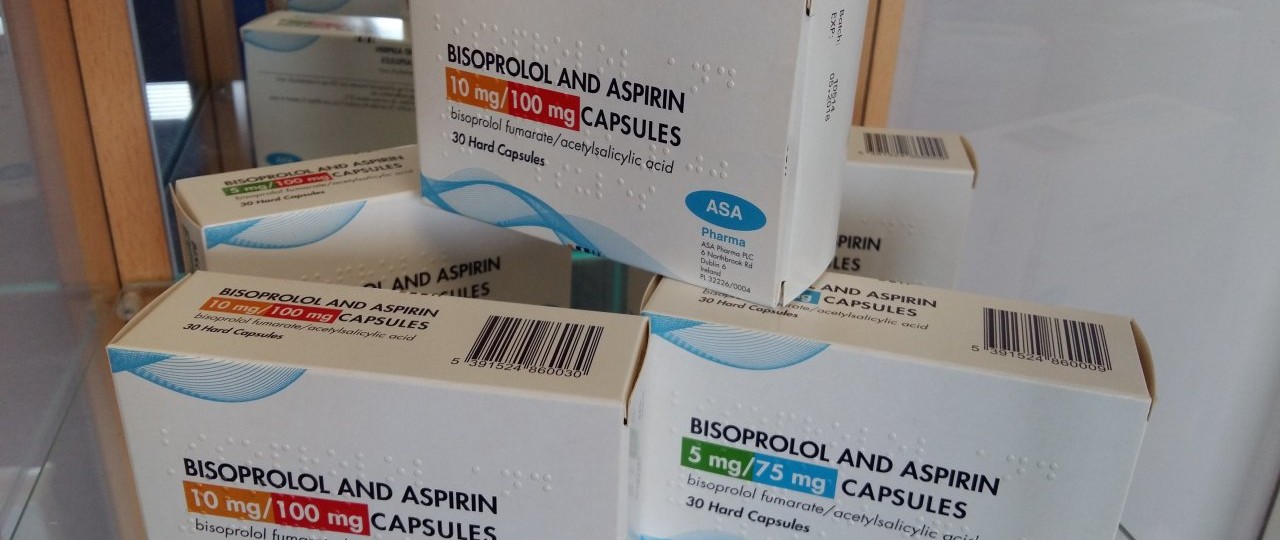 Bisoprolol Acetylsalicylic approved and on sale in several EU and CIS markets