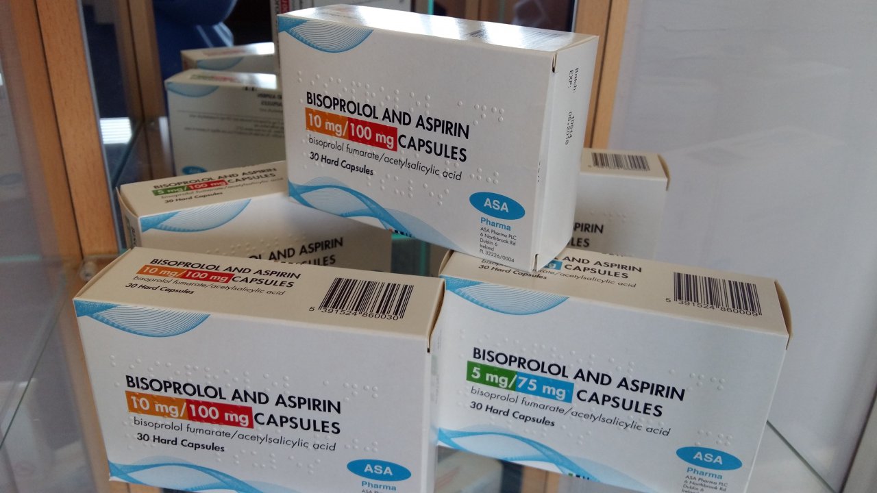 Bisoprolol Acetylsalicylic approved and on sale in several EU and CIS markets